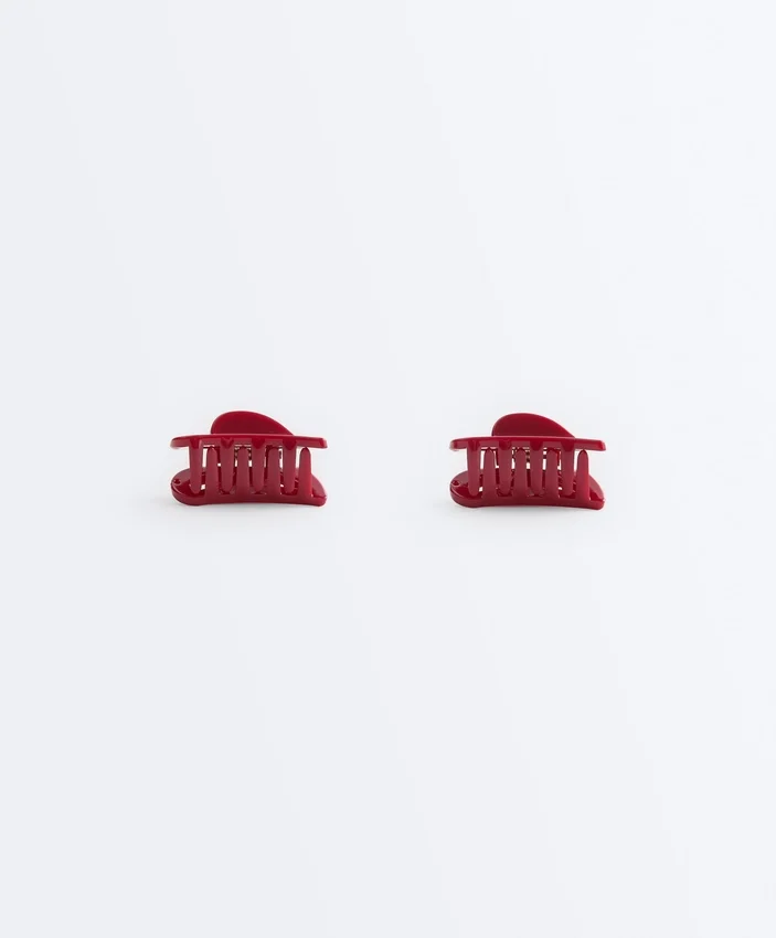 2 Herz-Haarschmuck-Spangen 2 Herz-Haarschmuck-Spangen