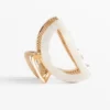 2 metallische Mini-Haarschmuck-Spangen 2 metallische Mini-Haarschmuck-Spangen