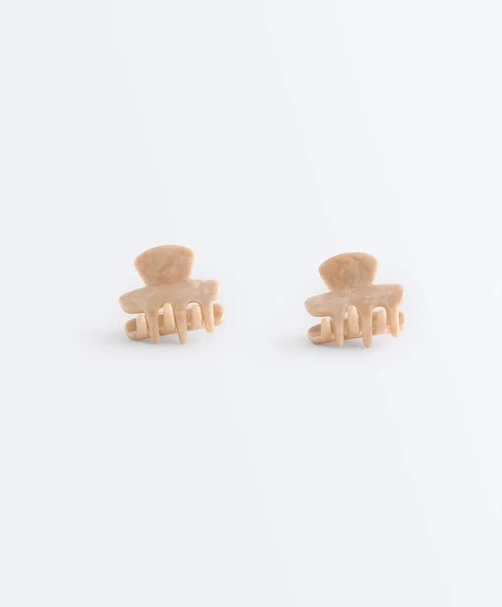 2 Mini-Haarschmuck-Spangen 2 Mini-Haarschmuck-Spangen