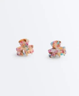 2 Mini-Haarschmuck-Spangen