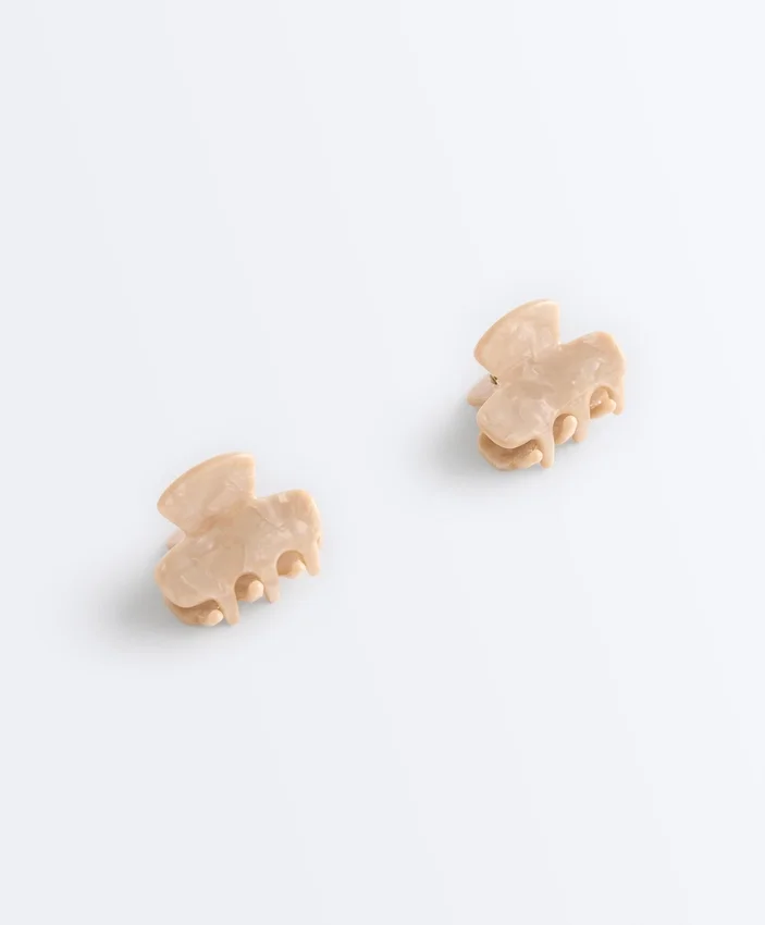2 Mini-Haarschmuck-Spangen 2 Mini-Haarschmuck-Spangen