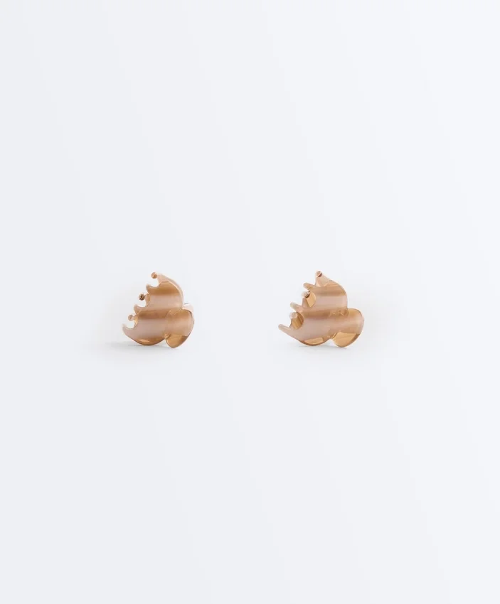 2 Mini-Haarschmuck-Spangen mit Print 2 Mini-Haarschmuck-Spangen mit Print