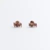 2 mittelgrosse Haarschmuck-Spangen mit Print 2 mittelgrosse Haarschmuck-Spangen mit Print