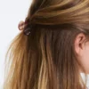 2 mittelgrosse Haarschmuck-Spangen mit Print 2 mittelgrosse Haarschmuck-Spangen mit Print