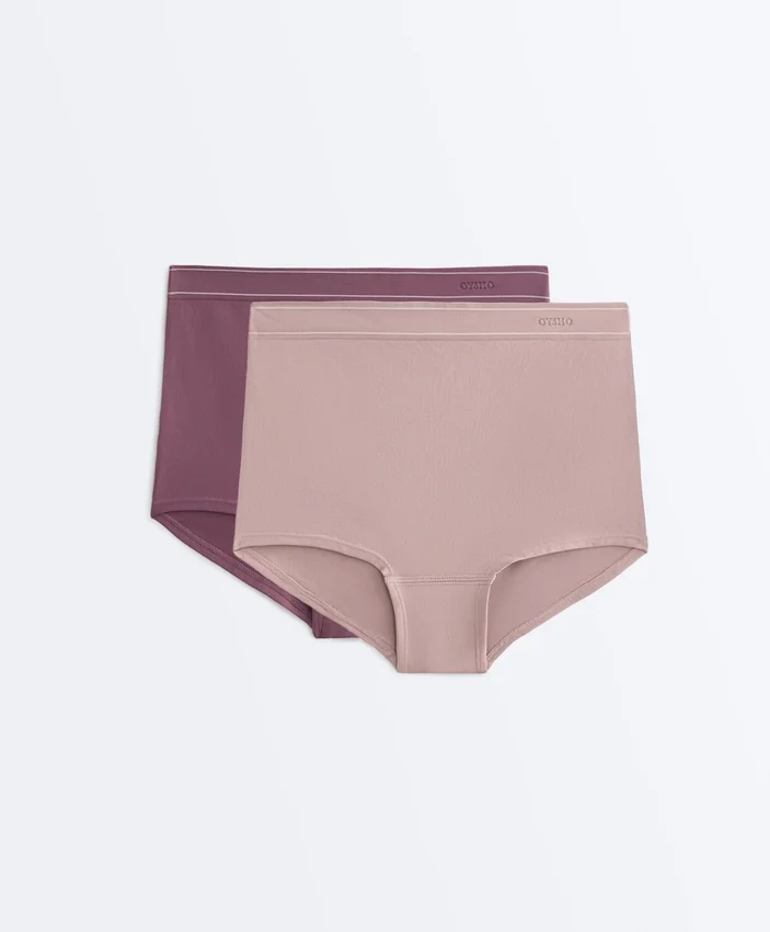 2 nahtlose Soft Touch-Shortie-Slips 2 nahtlose Soft Touch-Shortie-Slips