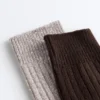 2 Paar klassische gerippte Socken 2 Paar klassische gerippte Socken