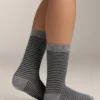 2 Paar klassische Socken aus 55 % Modal und 10 % Kaschmir