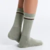 2 Paar klassische Yoga- und Pilates-Socken aus Baumwollmischung 2 Paar klassische Yoga- und Pilates-Socken aus Baumwollmischung