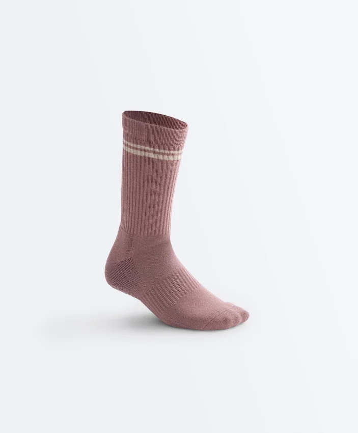 2 Paar klassische Yoga- und Pilates-Socken aus Baumwollmischung 2 Paar klassische Yoga- und Pilates-Socken aus Baumwollmischung