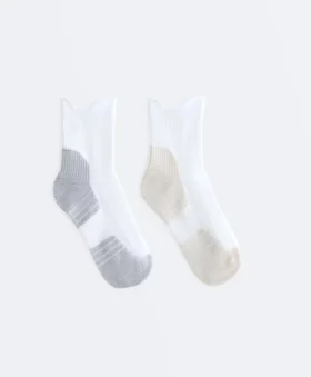 2 Paar kurze Laufsocken aus Polyamidmischung