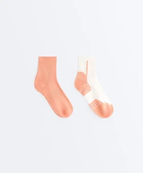 2 Paar kurze Laufsocken aus Polyamidmischung