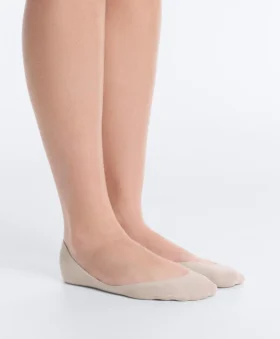 2 Paar niedrig geschnittene, unsichtbare Socken aus Baumwollmischgewebe