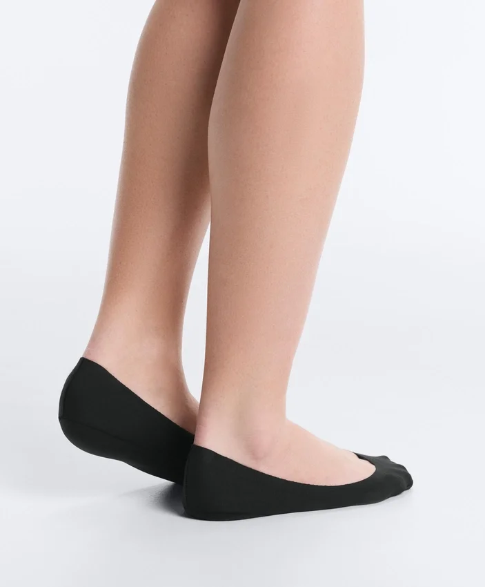 2 Paar niedrig geschnittene, unsichtbare Socken aus Baumwollmischgewebe 2 Paar niedrig geschnittene, unsichtbare Socken aus Baumwollmischgewebe