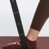 2 Paar Sneaker-Socken aus Baumwollmischung für Yoga und Pilates mit gekreuzten Bändern 2 Paar Sneaker-Socken aus Baumwollmischung für Yoga und Pilates mit gekreuzten Bändern