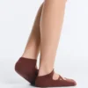 2 Paar Sneaker-Socken aus Baumwollmischung für Yoga und Pilates mit gekreuzten Bändern 2 Paar Sneaker-Socken aus Baumwollmischung für Yoga und Pilates mit gekreuzten Bändern