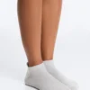 2 Paar Sneaker-Socken aus Polyamid-Mischung für Yoga und Pilates 2 Paar Sneaker-Socken aus Polyamid-Mischung für Yoga und Pilates