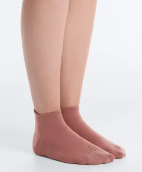 2 Paar Sneaker-Socken aus Polyamid-Mischung für Yoga und Pilates