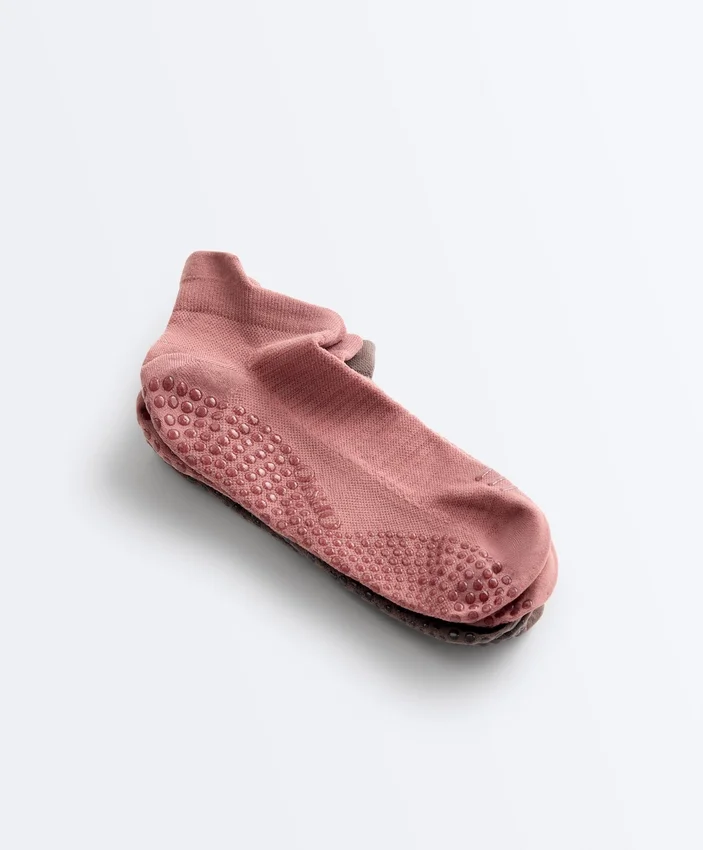 2 Paar Sneaker-Socken aus Polyamid-Mischung für Yoga und Pilates 2 Paar Sneaker-Socken aus Polyamid-Mischung für Yoga und Pilates