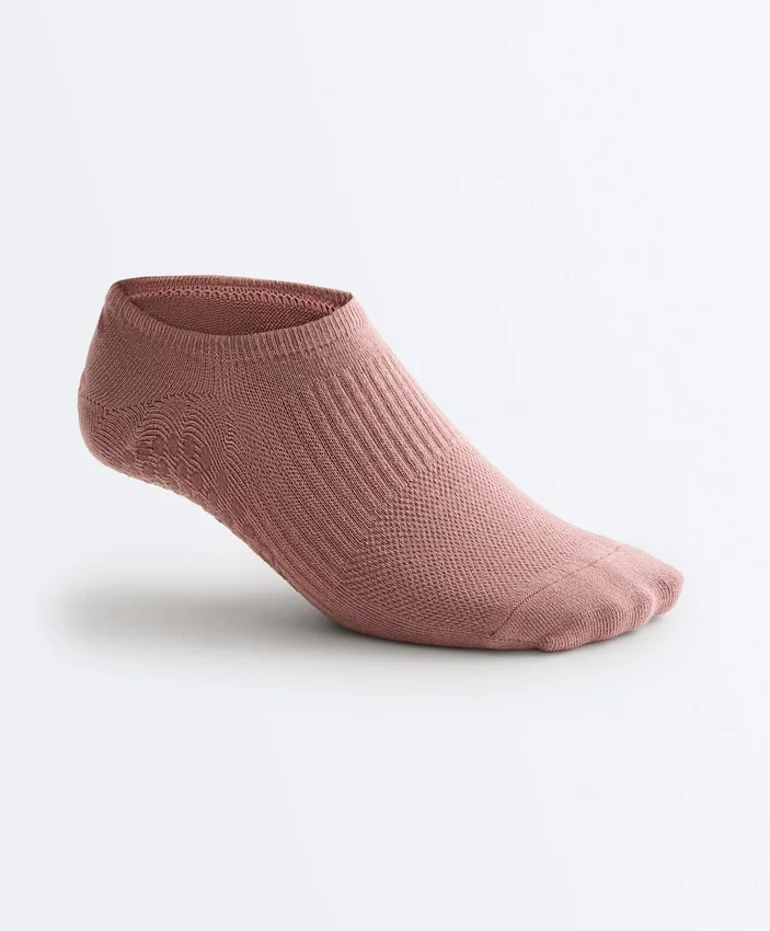 2 Paar unsichtbare Socken aus Baumwollmischung für Yoga und Pilates 2 Paar unsichtbare Socken aus Baumwollmischung für Yoga und Pilates