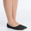 2 Paar unsichtbare Socken aus Mikrofaser mit mittlerem Schnitt 2 Paar unsichtbare Socken aus Mikrofaser mit mittlerem Schnitt