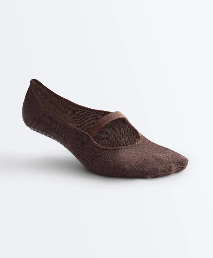 2 Paar unsichtbare Yoga- und Pilates-Socken aus Baumwollmischung mit gekreuztem Riemen 2 Paar unsichtbare Yoga- und Pilates-Socken aus Baumwollmischung mit gekreuztem Riemen