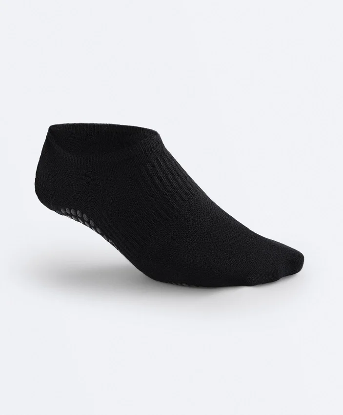 2 Paar Yoga- und Pilates-Socken aus Baumwollmischung 2 Paar Yoga- und Pilates-Socken aus Baumwollmischung