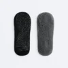 2 Paar Yoga- und Pilates-Socken aus Baumwollmischung 2 Paar Yoga- und Pilates-Socken aus Baumwollmischung