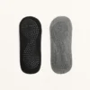 2 Paar Yoga- und Pilates-Socken aus Baumwollmischung mit gekreuzten Bändern 2 Paar Yoga- und Pilates-Socken aus Baumwollmischung mit gekreuzten Bändern