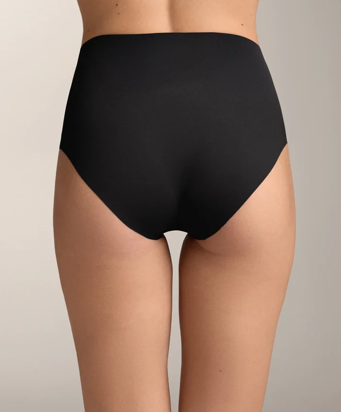 2 unsichtbare Slips aus Polyamidmischung mit mittlerem Halt und hoher Taille 2 unsichtbare Slips aus Polyamidmischung mit mittlerem Halt und hoher Taille