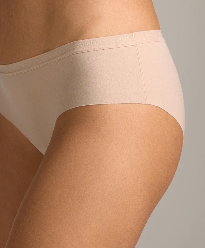 3 Hipster-Slips aus Polyamid-Mischgewebe mit Logo 3 Hipster-Slips aus Polyamid-Mischgewebe mit Logo