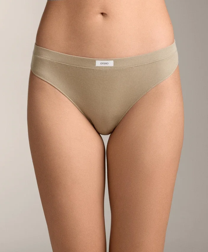 3 klassische Slips aus Baumwollmischgewebe mit Logo 3 klassische Slips aus Baumwollmischgewebe mit Logo