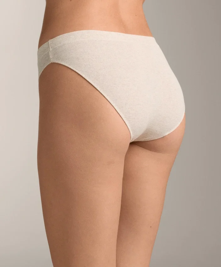 3 klassische Slips aus Baumwollmischgewebe mit Logo 3 klassische Slips aus Baumwollmischgewebe mit Logo