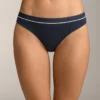 3 klassische Slips aus Baumwollmischung mit Rippmuster 3 klassische Slips aus Baumwollmischung mit Rippmuster