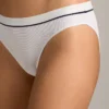 3 klassische Slips aus Baumwollmischung mit Rippmuster 3 klassische Slips aus Baumwollmischung mit Rippmuster
