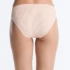 3 klassische Slips aus geripptem Baumwollstoff 3 klassische Slips aus geripptem Baumwollstoff