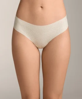 3 lasergeschnittene, unsichtbare Brazilian-Slips aus Polyamidmischung