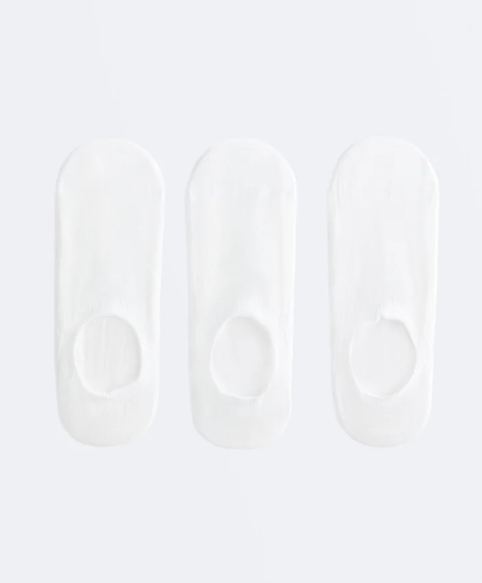 3 Paar hochgeschnittene, unsichtbare Sport-Socken für Sneaker aus einer Polyamid-Mischung 3 Paar hochgeschnittene, unsichtbare Sport-Socken für Sneaker aus einer Polyamid-Mischung