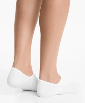 3 Paar hochgeschnittene, unsichtbare Sportsocken aus Baumwollmischung