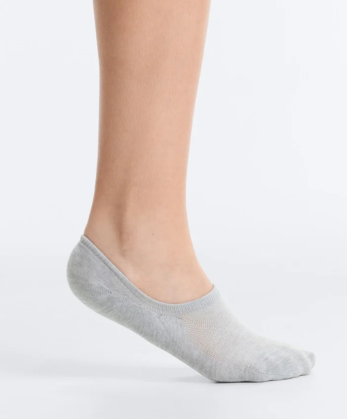 3 Paar hochgeschnittene, unsichtbare Sportsocken aus Polyamid-Mischgewebe 3 Paar hochgeschnittene, unsichtbare Sportsocken aus Polyamid-Mischgewebe