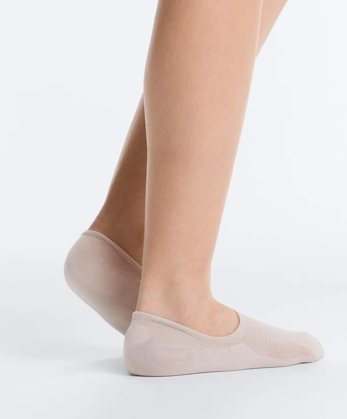 3 Paar hochgeschnittene, unsichtbare Sportsocken aus Polyamid-Mischgewebe 3 Paar hochgeschnittene, unsichtbare Sportsocken aus Polyamid-Mischgewebe