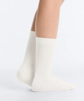 3 Paar klassische Piqué-Socken aus Baumwollmischung