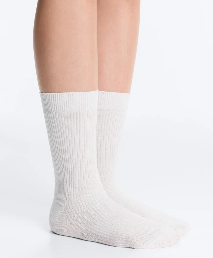 3 Paar klassische Socken aus Baumwollmischung 3 Paar klassische Socken aus Baumwollmischung