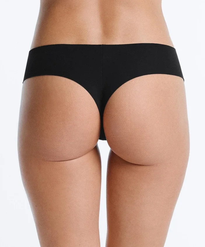 3 unsichtbare Brazilian-Slips aus Baumwollmischung 3 unsichtbare Brazilian-Slips aus Baumwollmischung