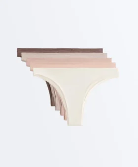 5 Brazilian-Slips aus Baumwollmischung 5 Brazilian-Slips aus Baumwollmischung