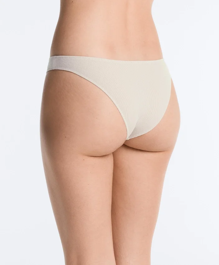 5 Brazilian-Slips aus Baumwollrippstoff mit U-Ausschnitt 5 Brazilian-Slips aus Baumwollrippstoff mit U-Ausschnitt