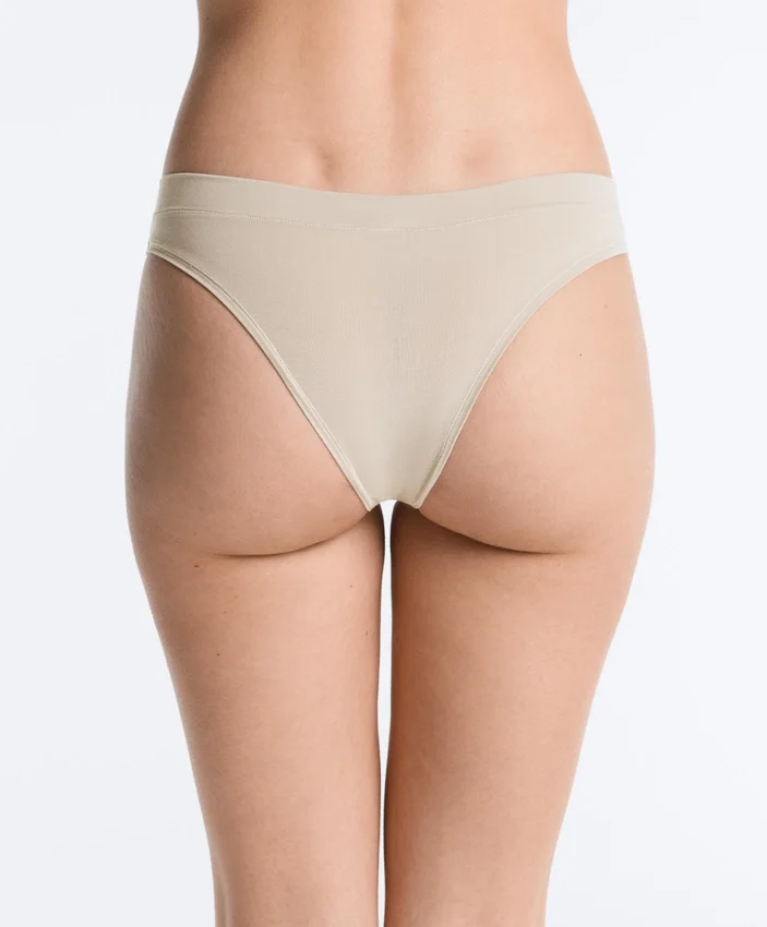 5 Brazilian-Slips aus Modal-Mischgewebe mit V-Ausschnitt 5 Brazilian-Slips aus Modal-Mischgewebe mit V-Ausschnitt
