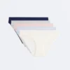 5 klassische Slips aus Baumwollmischung 5 klassische Slips aus Baumwollmischung
