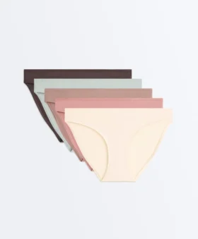 5 klassische Slips aus Baumwollmischung
