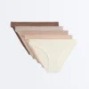 5 klassische Slips aus Baumwollmischung 5 klassische Slips aus Baumwollmischung