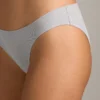 5 klassische Slips aus gerippter Baumwolle mit U-Ausschnitt